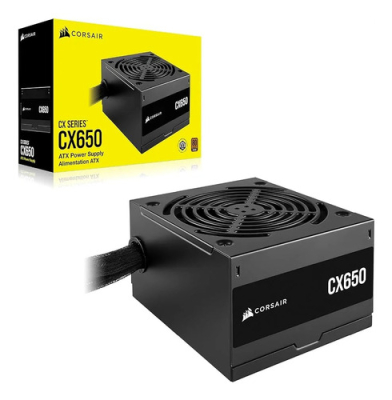 Fuente 650W Corsair Cx650 Atx 80+ Bronze Black