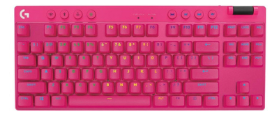 Teclado Logitech Pro X Tkl Lightspeed Magenta Switch Brown