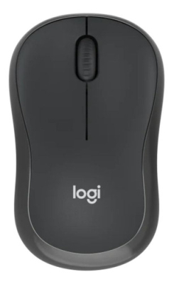 Mouse Inalámbrico Logitech M240 Silent Negro Bluetooth/Logi Bolt 1000 Dpi