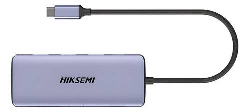 Hub Hiksemi 8En1 Usb Tipo C A Hdmi / Sd / Usb 3.0X3 / Usb 2.0