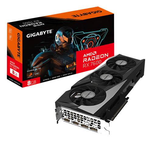 Vga Gigabyte Rx 7600 Oc 8Gb Gaming Gddr6 Radeon