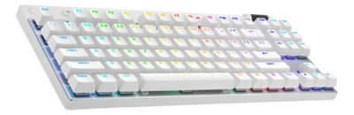 Teclado Logitech Pro X Tkl Lightspeed White Switch Brown