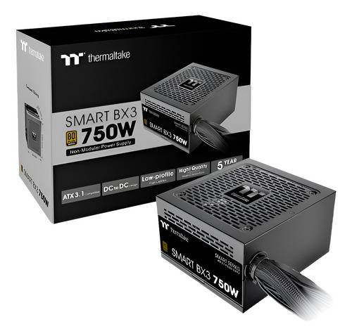Fuente 750W Thermaltake 80+ Bronze Smart Bx3