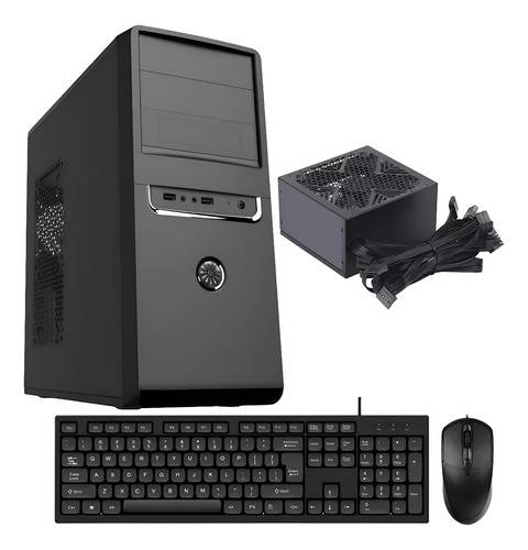 Gabinete Performance 2801 Fuente Lp-Atx500-L903 (Con Mouse Y Teclado)