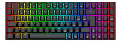 Teclado Redragon Ziggs Wired Chroma Rgb Switch Red