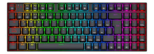 Teclado Redragon Ziggs Wired Chroma Rgb Switch Red