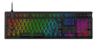 Teclado Hyperx Alloy Rise 100% Red/Linear Rgb Es