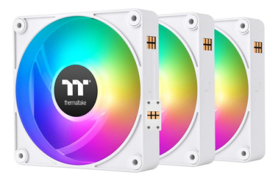 Cooler Gabinete Thermaltake Ct120 Ex Fan X3 Argb White