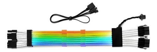 Cable Sharkoon Shark Xtend 16 Pines Rgb Direccionable 24.5Cm