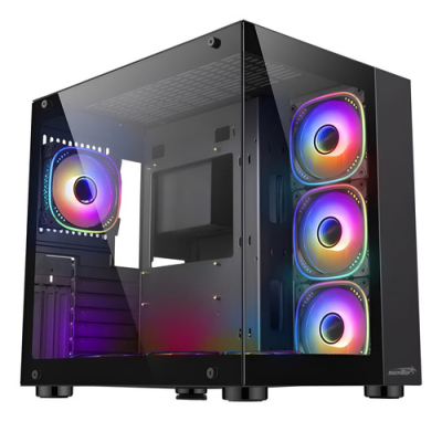 Gabinete Sentey A40 Gs-8200 Vidrio Templado 7 Fan Argb