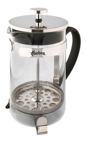 Cafetera Hudson Francesa Acero Inoxidable Negra/Plateada 800Ml