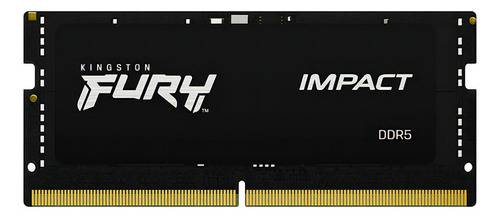 Memoria Notebook Ddr5 16Gb 5600Mhz Kingston Fury Impact