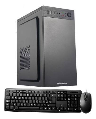 Gabinete Performance Mate (C/Kit Y Fuente 500W, Sin Audio Frontal)