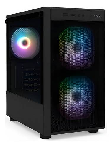 Gabinete Lnz M11 3 Coolers F-Rgb M-Atx