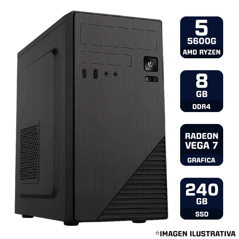 Pc Armada Amd Ryzen 5 5600G 8Gb Ssd 240Gb