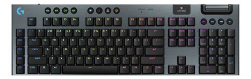 Teclado Logitech G915 X Mecanico Rgb Negro