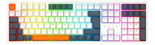 Teclado Redragon Trundle K668Wb0 Mecanico Chroma Rgb Switch Red Sp