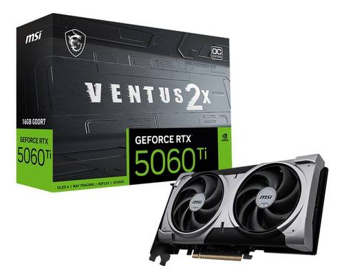 Vga Msi Rtx 5060Ti Ventus X2 16Gb Oc Gddr7 Nvidia
