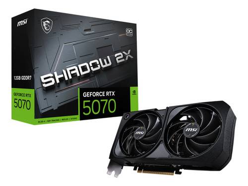 Placa De Video Msi Geforce Rtx 5070 Shadow 2X Oc 12Gb Gddr7