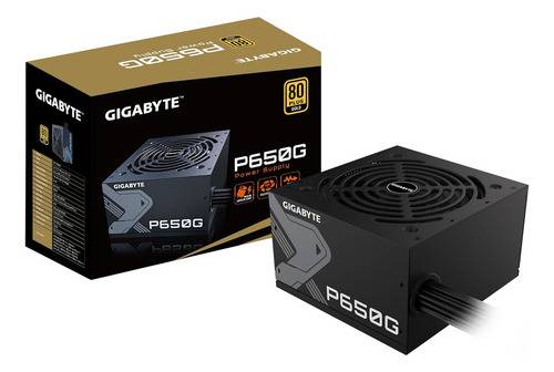 Fuente 650W Gigabyte 80+ Gold Gp-P650G
