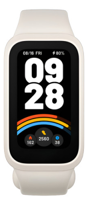 Reloj Smartwatch Xiaomi Smart Band 9 Active Beige White