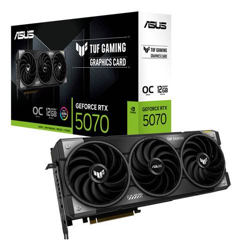 Placa De Video Asus Tuf Gaming Geforce Rtx 5070 Oc 12Gb Gddr7
