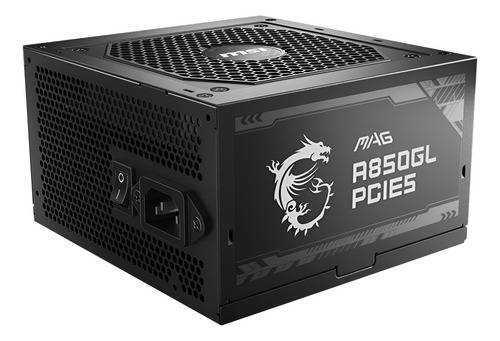 Fuente 850W Msi Mag A850Gl Pcie 5.1 Atx 3.1 80 Plus Gold