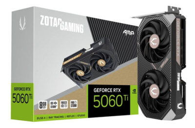 Placa De Video Zotac Rtx 5060Ti Gaming Amp 8Gb Gddr7 Nvidia