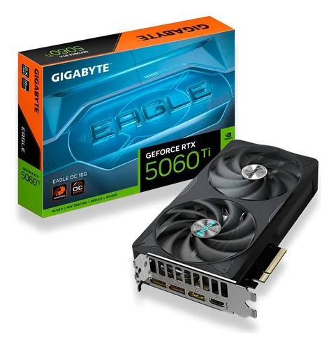 Placa De Video Gigabyte Geforce Rtx 5060 Ti Eagle Oc 8Gb Gddr7