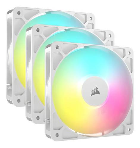 Cooler Gabinete Corsair Rs120 120Mm Pack X3 White