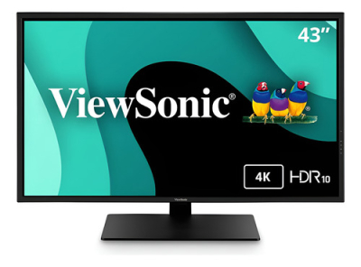 Monitor 42.5P Viewsonic 4K Uhd 3840X2160 Hdr10 Vx4381-4K