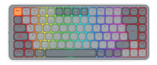 Teclado Redragon Azure Wireless Chroma Rgb Switch Sp Red