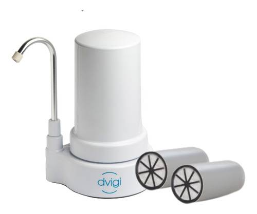 Combo Producto Purificador De Agua Dvigi Compact Blanco + 2 Repuestos