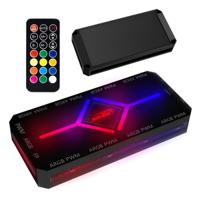 Controlador Argb-Pwm Sentey 9 Port C/Control