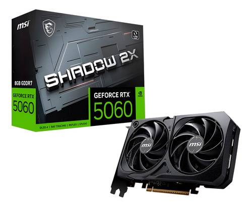 Placa De Video Msi Geforce Rtx 5060 Shadow 2X Oc 8Gb Gddr7
