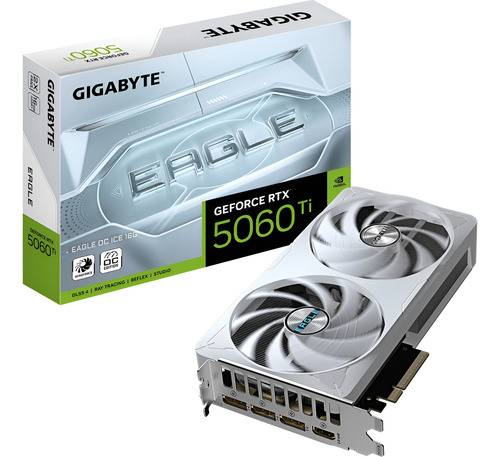 Placa De Video Gigabyte Geforce Rtx 5060 Ti Eagle Oc Ice 8Gb Gddr7