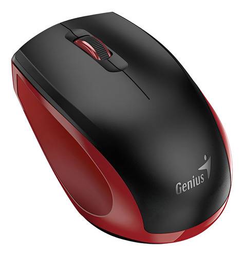 Mouse Genius Nx-8006S Wireless Red/Black