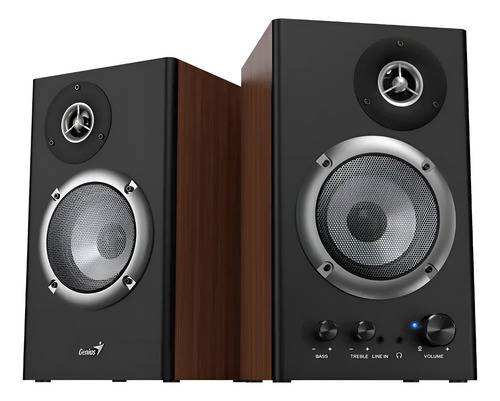 Parlante Genius Sp-Hf1200B Madera