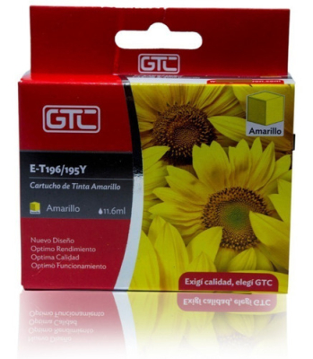 Cartucho Gtc 196 Amarillo