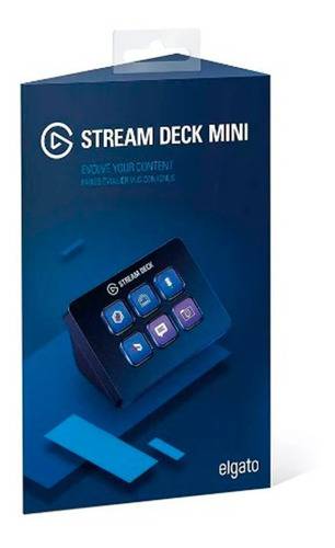 Stream Deck Mini Elgato 6 Botones Personalizables