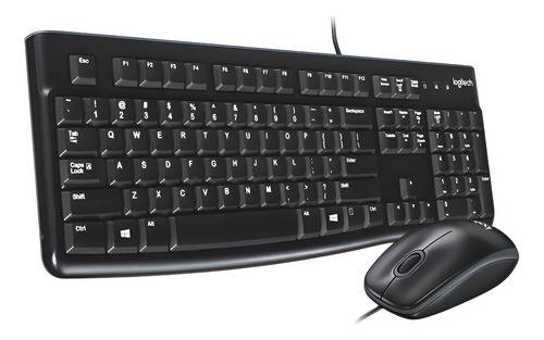 Teclado Y Mouse Logitech Mk120 Usb