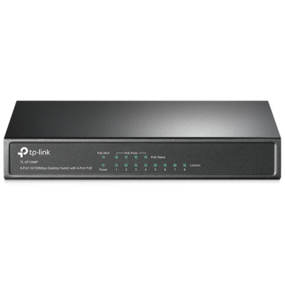 Switch Tp-Link 8-Port 10/100 Tl-Sf1008P Poe