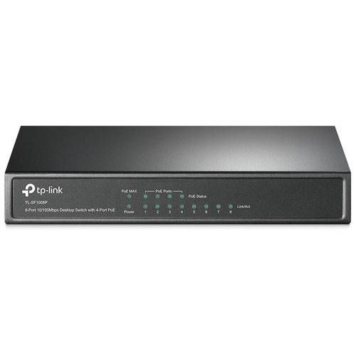 Switch Tp-Link 8-Port 10/100 Tl-Sf1008P Poe