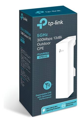 Access Point Tp-Link Cpe510 Outdoor 300Mbps 5Ghz 13Dbi