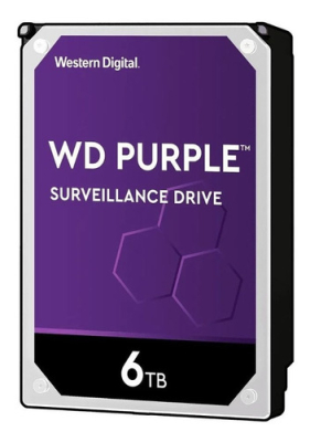 Disco Rigido 6Tb Wd Purple Sata Iii Surveillance