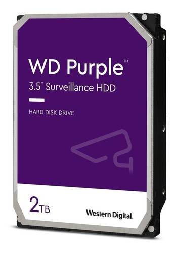 Disco Rigido 2Tb Wd Purple 5400 Sata 3 Surveillance