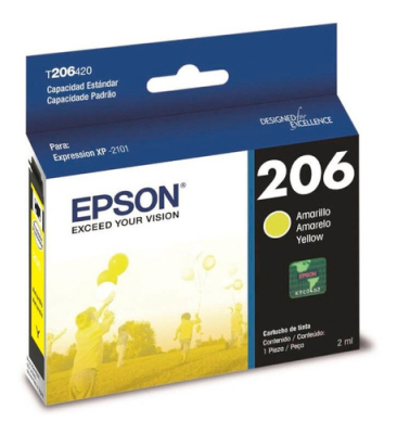 Cartucho Epson 206 Amarillo