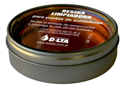 Resina Limpiadora Punta De Soldadores 50G