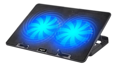 Base Notebook Nisuta Ns-Cn84 Hub Usb 2 Fan Reclinable