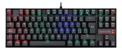 Teclado Redragon Kumara K552 Rgb Sp Switch Red Mecanico